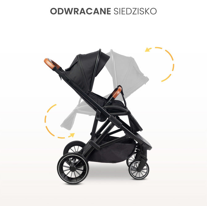 Количка Ratio Тъмно Сива Caretero