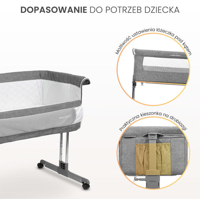 Lângă Mine Sleep2Gether Bej Caretero Pat