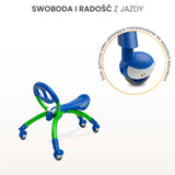 Количка за яздене Beetle 2В1 Тип Бръмбър Зелен Caretero Toyz