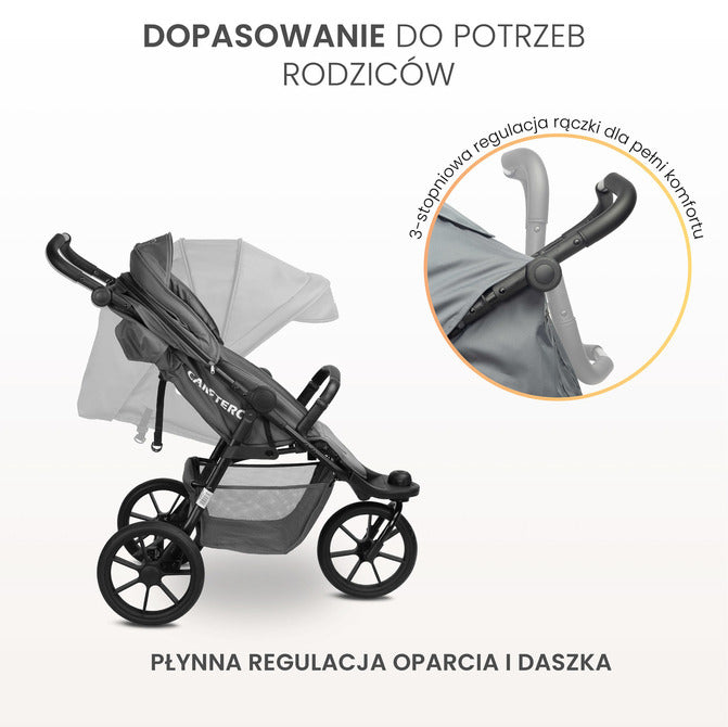 Детска Количка Lima Black Caretero