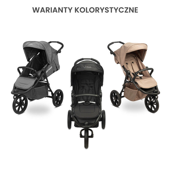 Детска Количка Lima Black Caretero