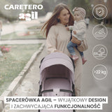 Бебешка Количка Agil Бежов Caretero