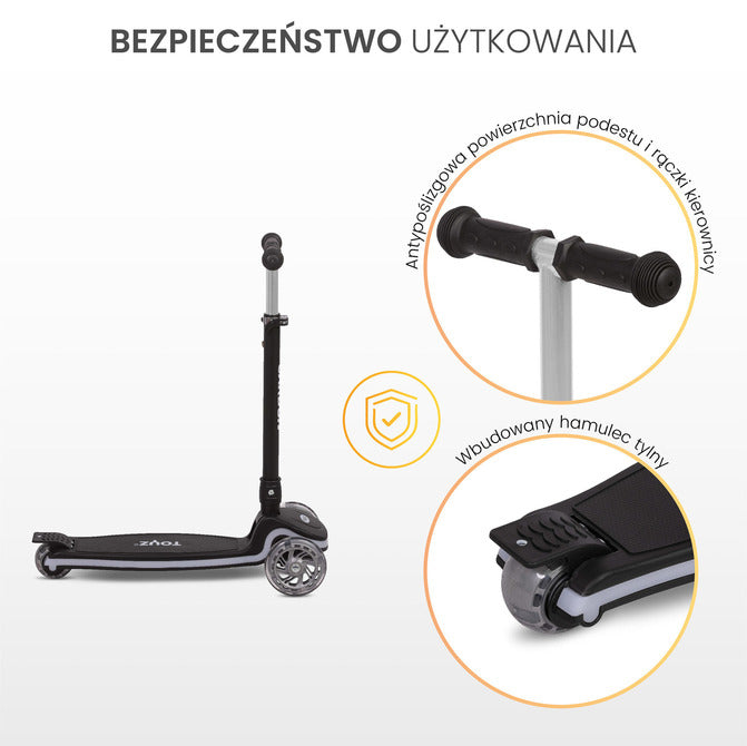 Тротинетка Carbon Светлосиня Caretero Toyz
