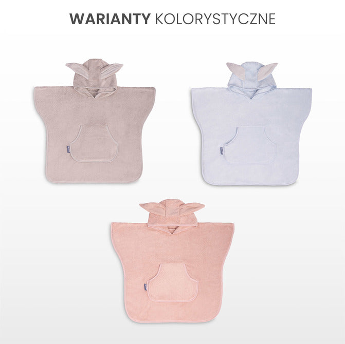 Bath Poncho – Pink Sensillo