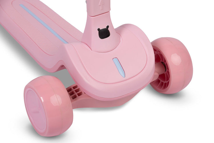 Тротинетка Satura Розова Caretero Toyz