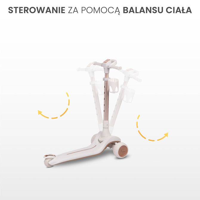 Тротинетка Satura Черна Caretero Toyz
