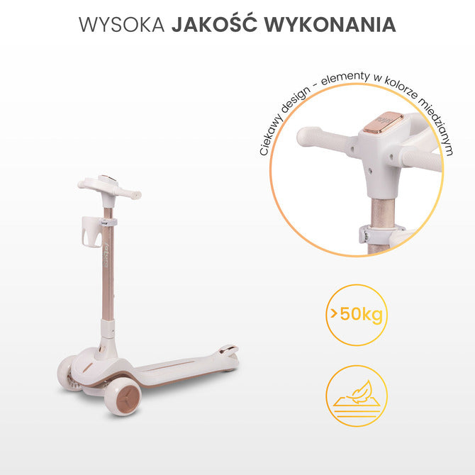 Тротинетка Satura Черна Caretero Toyz