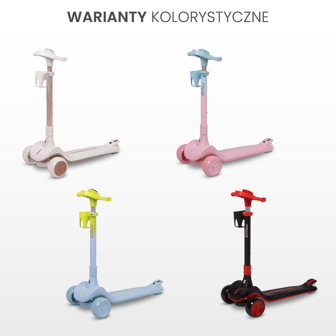 Тротинетка Satura Черна Caretero Toyz