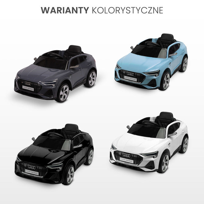 Children's Electric Car Audi E-Tron Sportback Gray Caretero Toyz