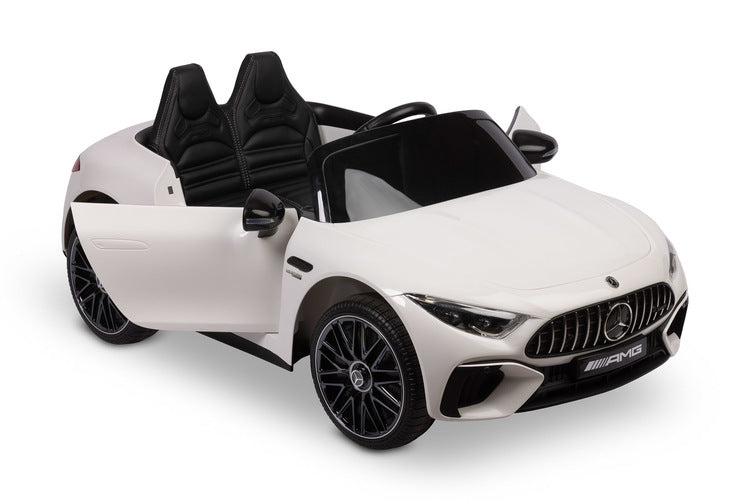 Children's Electric Car Mercedes Sl63 White Caretero Toyz