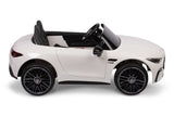 Children's Electric Car Mercedes Sl63 White Caretero Toyz