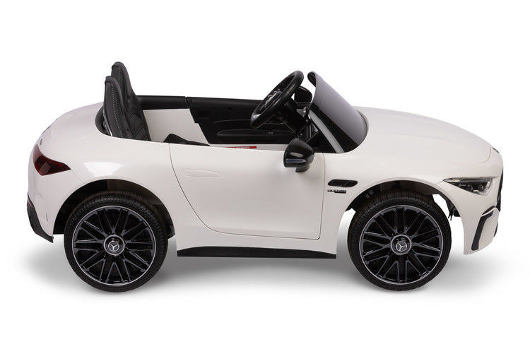 Children's Electric Car Mercedes Sl63 White Caretero Toyz