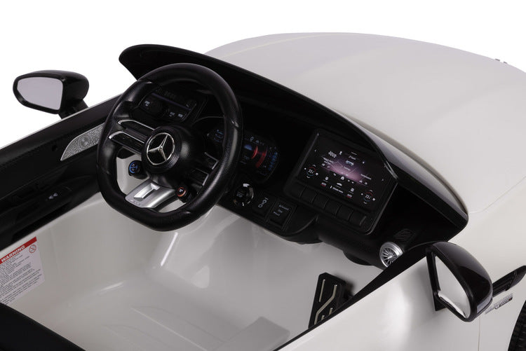 Mașină electrică pentru copii Mercedes SL63 albă Caretero Toyz