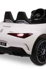 Children's Electric Car Mercedes Sl63 White Caretero Toyz