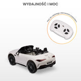 Children's Electric Car Mercedes Sl63 White Caretero Toyz