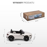 Children's Electric Car Mercedes Sl63 White Caretero Toyz