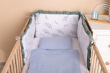 Bedspread Twigs Green Sensillo