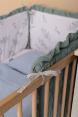 Bedspread Twigs Green Sensillo