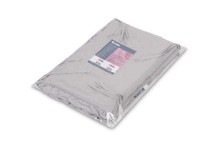 Bed Bumper Teddy Bear Gray Sensillo
