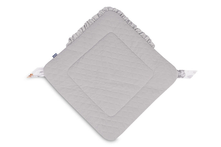 Muslin Diaper for Discharge Gray Bear 75X75 Sensillo