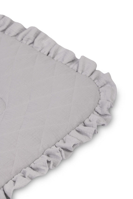 Muslin Diaper for Discharge Gray Bear 75X75 Sensillo