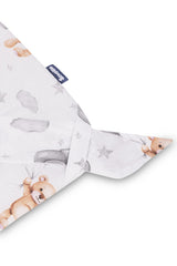 Muslin Diaper for Discharge Gray Bear 75X75 Sensillo