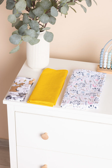 Muslin Diapers Set of Three Sizes Forest Animals Eg-0100 Sensillo