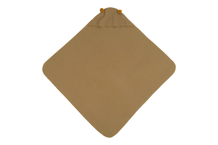 Soft Muslin Bath Towel 75X75 Eg Mustard-0200 Sensillo