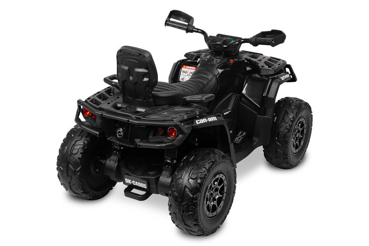 Mașinuță electrică pentru copii Outlander neagră Caretero Toyz