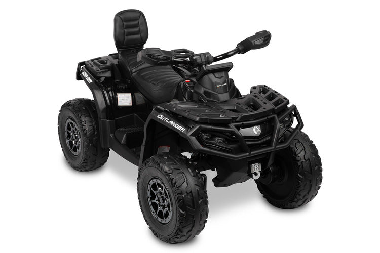 Mașinuță electrică pentru copii Outlander neagră Caretero Toyz