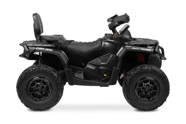 Mașinuță electrică pentru copii Outlander neagră Caretero Toyz