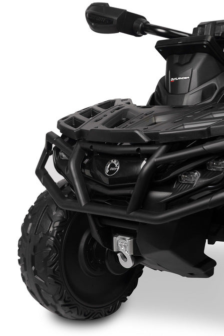 Mașinuță electrică pentru copii Outlander neagră Caretero Toyz