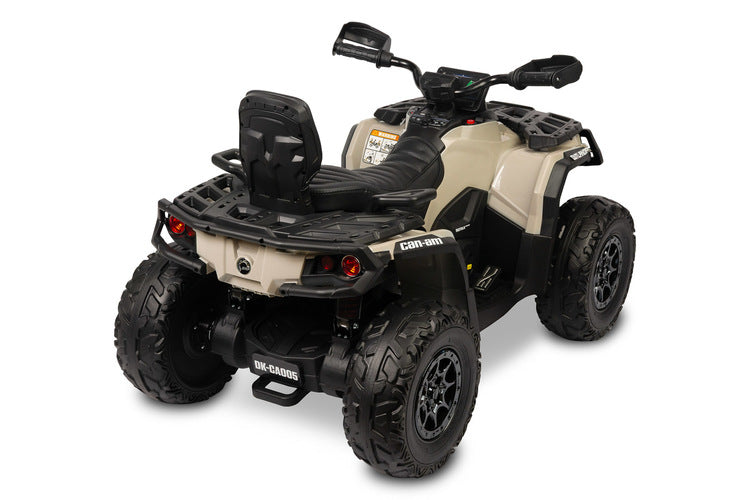 Mașinuță electrică pentru copii Outlander Khaki (Maro-Verde) Caretero Toyz