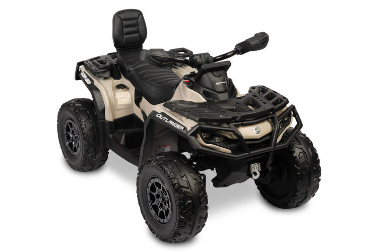 Mașinuță electrică pentru copii Outlander Khaki (Maro-Verde) Caretero Toyz