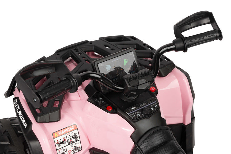 Children's Electric Car Outlander Light Pink Caretero Toyz