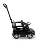 Количка за яздене с родителски контрол Land Rover Черен Caretero Toyz