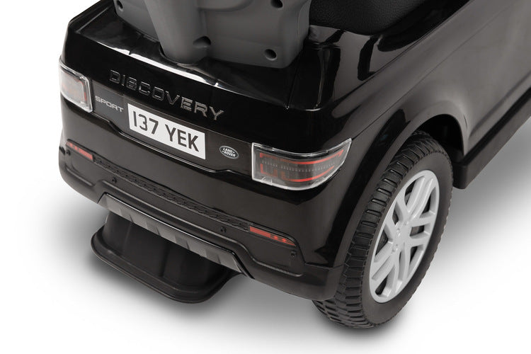 Количка за яздене с родителски контрол Land Rover Черен Caretero Toyz