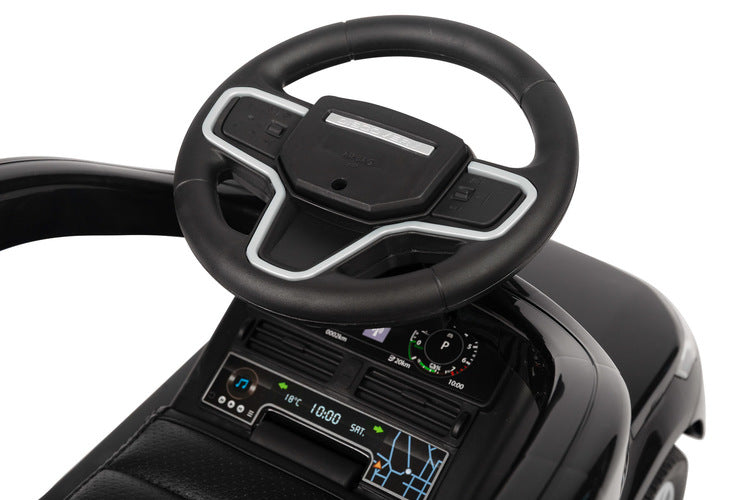 Cărucior Land Rover Ride-On cu control parental, negru, Caretero Toyz