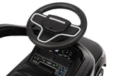 Количка за яздене с родителски контрол Land Rover Черен Caretero Toyz