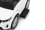 Количка за яздене с родителски контрол Land Rover Бял Caretero Toyz