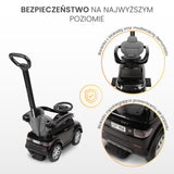 Количка за яздене с родителски контрол Land Rover Черен Caretero Toyz