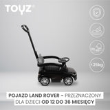 Ride-on stroller with parental control Land Rover Pink Caretero Toyz