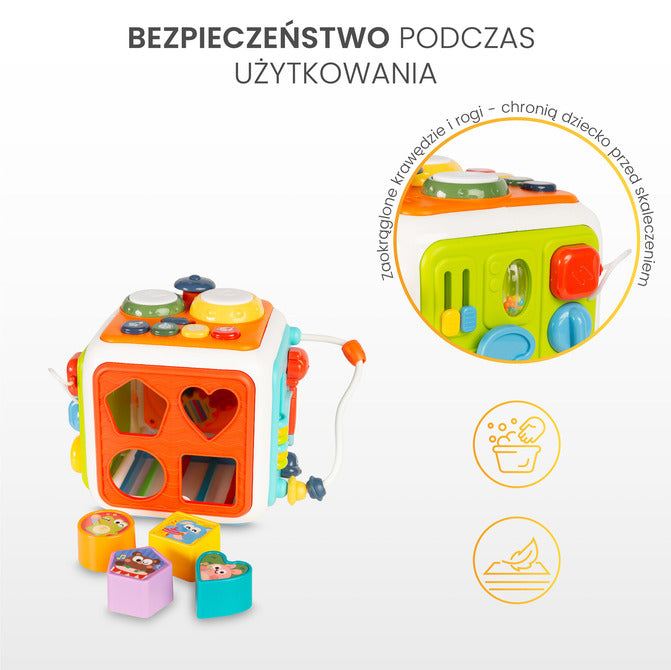 Sensory Cube and Sorter Caretero Toyz