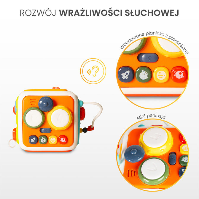 Сензорен куб и Сортер Caretero Toyz