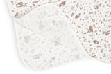 Muslin poncho Forest animals white Sensillo