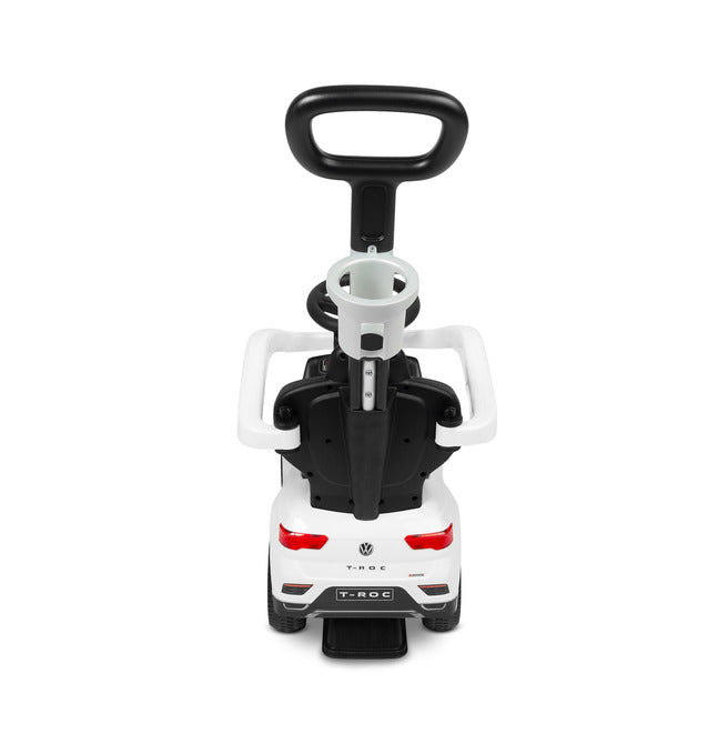 Cărucior Vw T-Roc alb care rulează Caretero Toyz