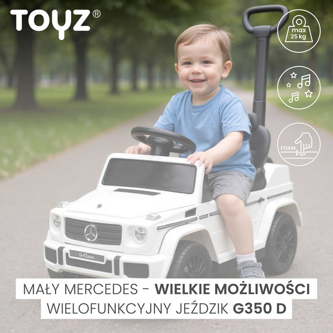 Кола Mercedes G350 D Ride-Оn Черен Caretero Toyz
