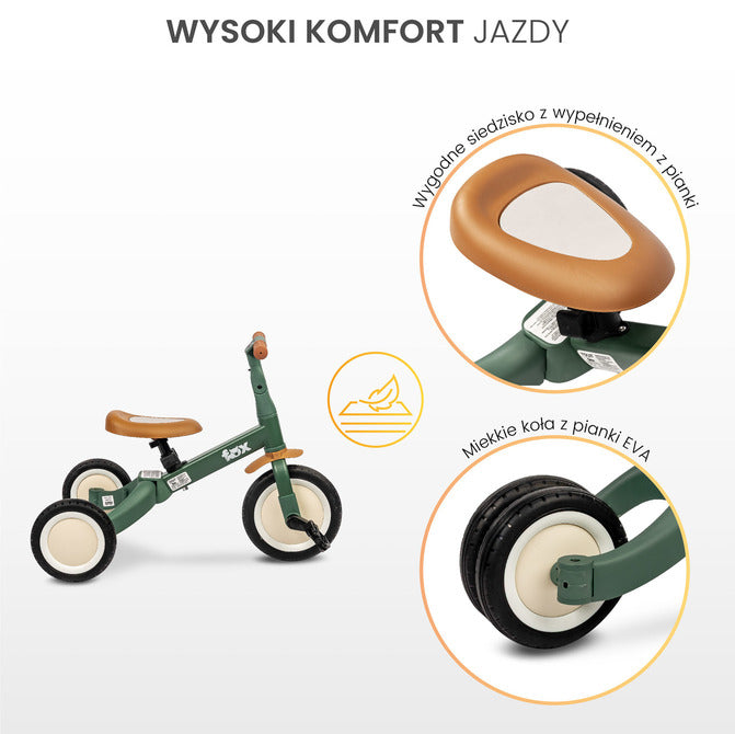 Многофункционален Велосипед Fox 4В1 Fox Розово Caretero Toyz