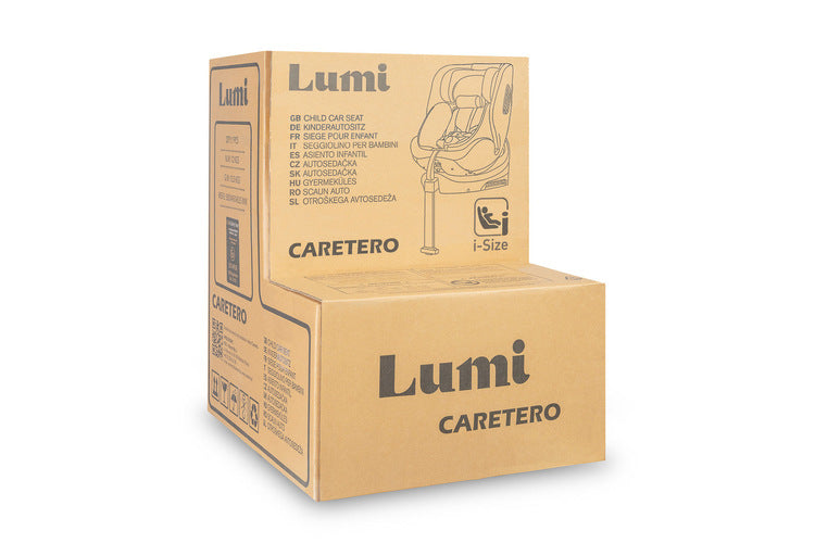 Lumi I-Size Детско Столче За Кола Тъмносиво (40-150) Caretero