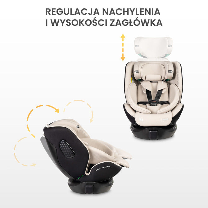 Lumi I-Size Детско Столче За Кола Зелено (40-150) Caretero